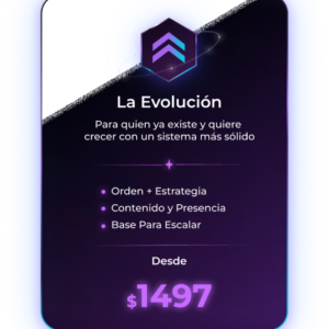 La Evolución